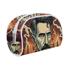 Ai Generated Nikola Tesla Tesla Nikolas Electricity Make Up Case (small) by danenraven