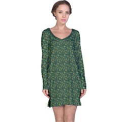 I Sail My Woods Long Sleeve Nightdress by Sparkle