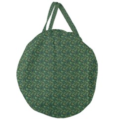 I Sail My Woods Giant Round Zipper Tote by Sparkle