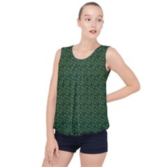 I Sail My Woods Bubble Hem Chiffon Tank Top by Sparkle