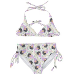 Pattern Pastel Drawing Art Kids  Classic Bikini Set by Ravend