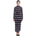 Pi Circle Diameter Circumference Ratio Radius Turtleneck Maxi Dress View1