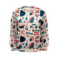 Shapes Pattern  Women s Sweatshirt by Sobalvarro