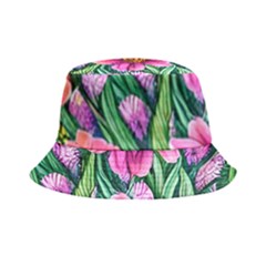 Cheerful And Cheery Blooms Bucket Hat by GardenOfOphir