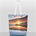 Majestic Lake Full Print Rope Handle Tote (Small) View1