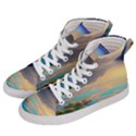 Breathtaking Sunset Women s Hi-Top Skate Sneakers View2