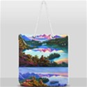 Solemn Soft Pastel Sunset Full Print Rope Handle Tote (Large) View1