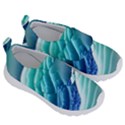 Pastel Beach Wave I Kids  Velcro No Lace Shoes View3