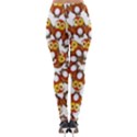 Owl Animal Bird Nature Feather Eyes Plumage Lightweight Velour Leggings View2