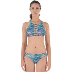 Waves Of The Ocean Ii Perfectly Cut Out Bikini Set by GardenOfOphir