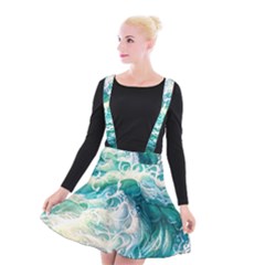 The Endless Sea Suspender Skater Skirt by GardenOfOphir