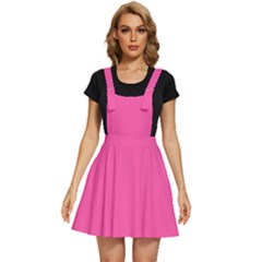 Brilliant Rose Pink	 - 	apron Dress by ColorfulDresses