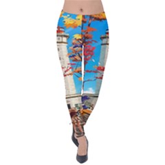 Lighthouse Velvet Leggings by artworkshop