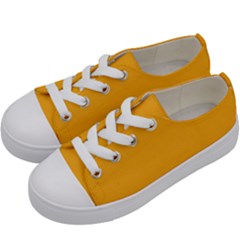 Merigold Orange	 - 	low Top Canvas Sneakers by ColorfulShoes