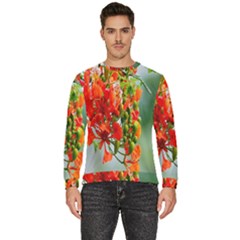 Gathering Sping Flowers Wallpapers Men s Fleece Sweatshirt by artworkshop