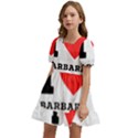 I love barbara Kids  Short Sleeve Dolly Dress View2