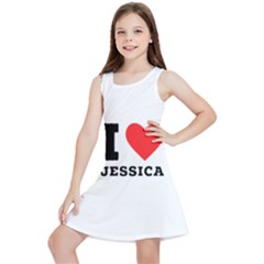 I Love Jessica Kids  Lightweight Sleeveless Dress by ilovewhateva