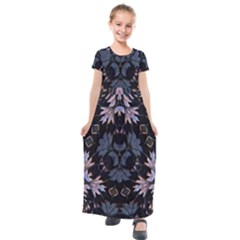 M G Kids  Short Sleeve Maxi Dress by MRNStudios