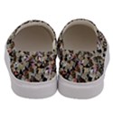 Mystic Geometry Abstract Print Men s Canvas Slip Ons View4