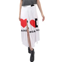 I Love Margaret Velour Split Maxi Skirt by ilovewhateva