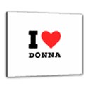 i love donna Canvas 20  x 16  (Stretched) View1