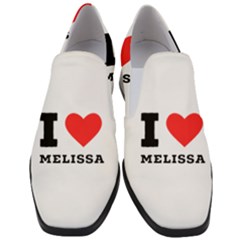 I Love Melissa Women Slip On Heel Loafers by ilovewhateva