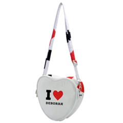 I Love Deborah Heart Shoulder Bag by ilovewhateva