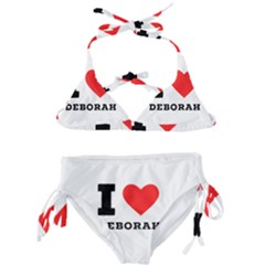 I Love Deborah Kids  Classic Bikini Set by ilovewhateva