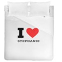 I love stephanie Duvet Cover Double Side (Queen Size) View2