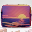 Sunset Ocean Beach Water Tropical Island Vacation Make Up Pouch (Large) View1