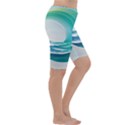 Tsunami Tidal Wave Wave Minimalist Ocean Sea 2 Cropped Leggings  View3