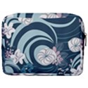 Flowers Pattern Floral Ocean Abstract Digital Art Make Up Pouch (Large) View2