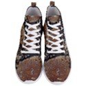 Rustic Charm Abstract Print Men s Lightweight High Top Sneakers View1