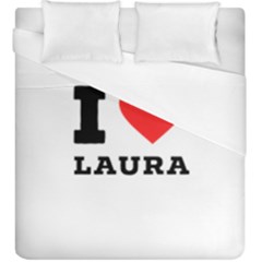 I Love Laura Duvet Cover (king Size) by ilovewhateva