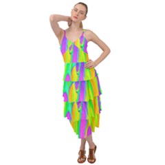 Fluid Background - Fluid Artist - Liquid - Fluid - Trendy Layered Bottom Dress by GardenOfOphir