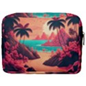 Tropical Beach Sea Jungle Ocean Landscape Make Up Pouch (Large) View2