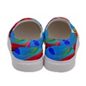 Abstract Fluid Art Women s Canvas Slip Ons View4