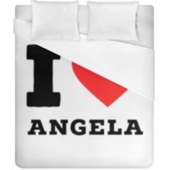 I Love Angela  Duvet Cover (california King Size) by ilovewhateva