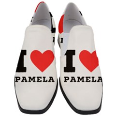 I Love Pamela Women Slip On Heel Loafers by ilovewhateva