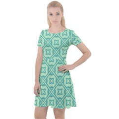 Pattern 9 Cap Sleeve Velour Dress  by GardenOfOphir