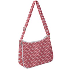 Pattern 13 Zip Up Shoulder Bag by GardenOfOphir