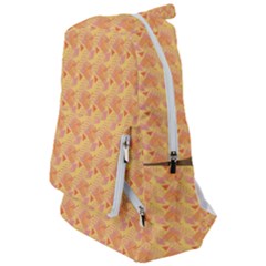 Peach Leafs Travelers  Backpack by Sparkle