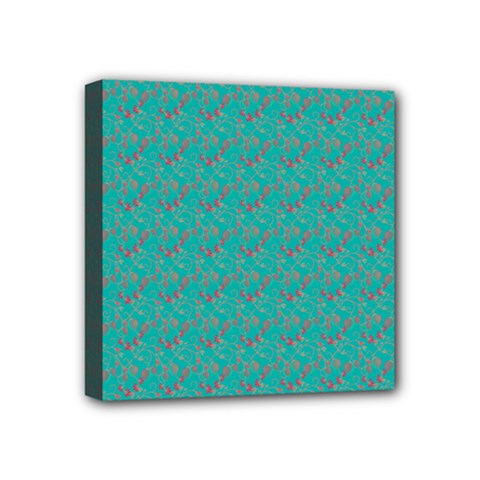 Flowers Mini Canvas 4  X 4  (stretched) by Sparkle