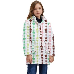 Pattern 50 Kid s Hooded Longline Puffer Jacket by GardenOfOphir