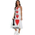 I love rachel Sleeveless Shoulder Straps Boho Dress View2