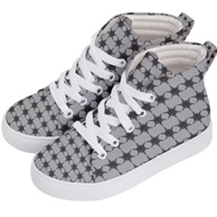 Pattern 138 Kids  Hi-top Skate Sneakers by GardenOfOphir