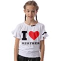 I love heather Kids  Cut Out Flutter Sleeves View1