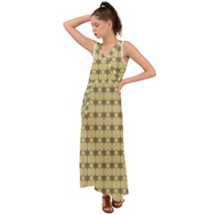 Pattern 145 V-neck Chiffon Maxi Dress by GardenOfOphir