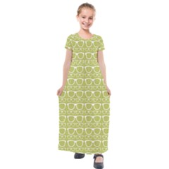 Pattern 199 Kids  Short Sleeve Maxi Dress by GardenOfOphir