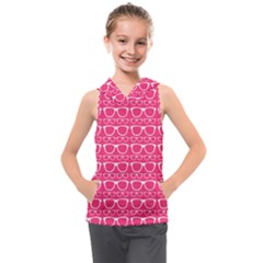 Pattern 204 Kids  Sleeveless Hoodie by GardenOfOphir